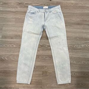 Rachel Rachel Roy Women's Size 28 Blue Ripped Low Rize Denim Jeans